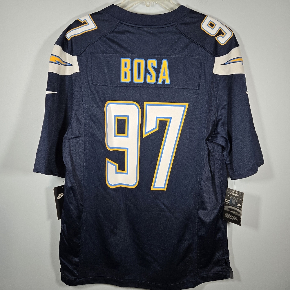 New! Nike NFL Joey Bosa Chargers 97 On Field Navy Jersey Game Day Jersey Medium - Picture 3 of 8